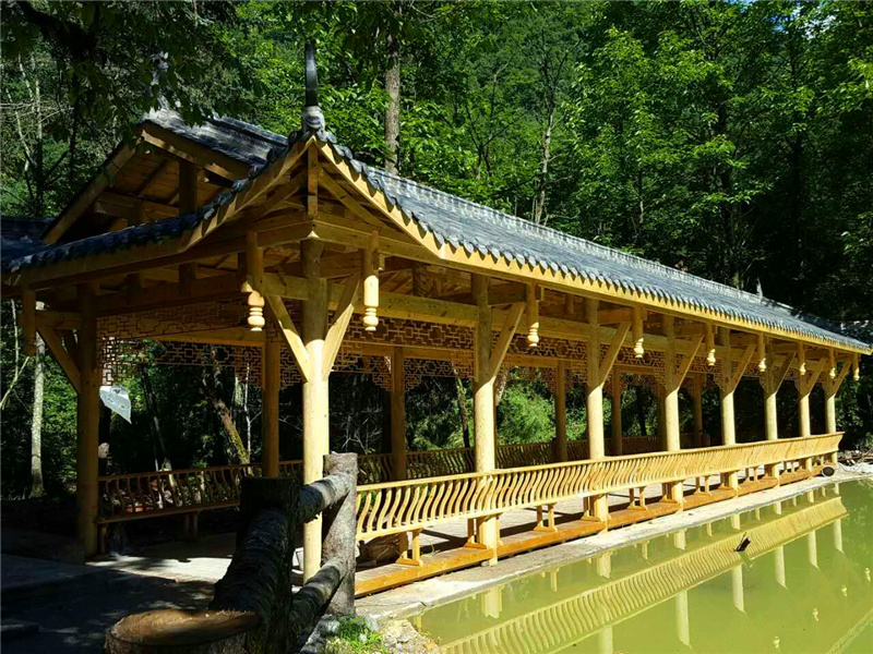 仿古木建筑
